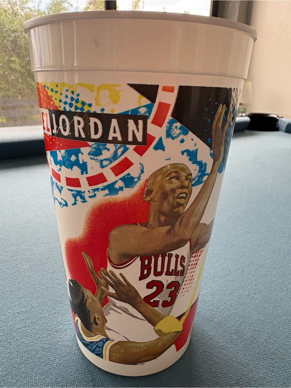 MICHAEL JORDAN Nothing But Net MVP BULLS 1994 McDonald's 6.75" Plastic CUP